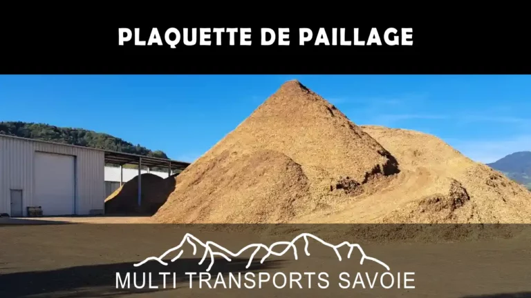 plaquette de paillage Multi transport bois